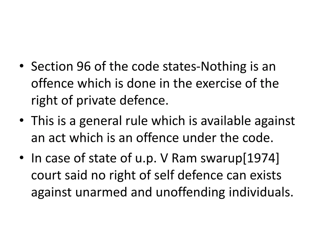section 96 of the code states nothing