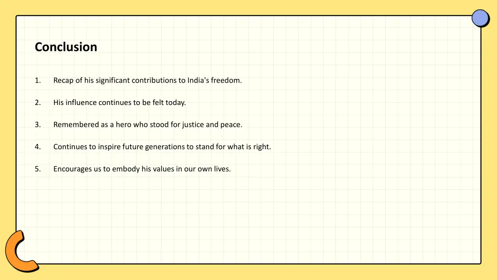 conclusion