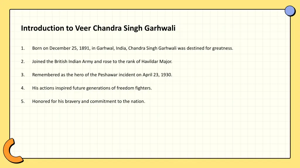 introduction to veer chandra singh garhwali