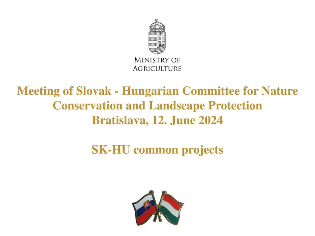 meeting of slovak hungarian committee for nature