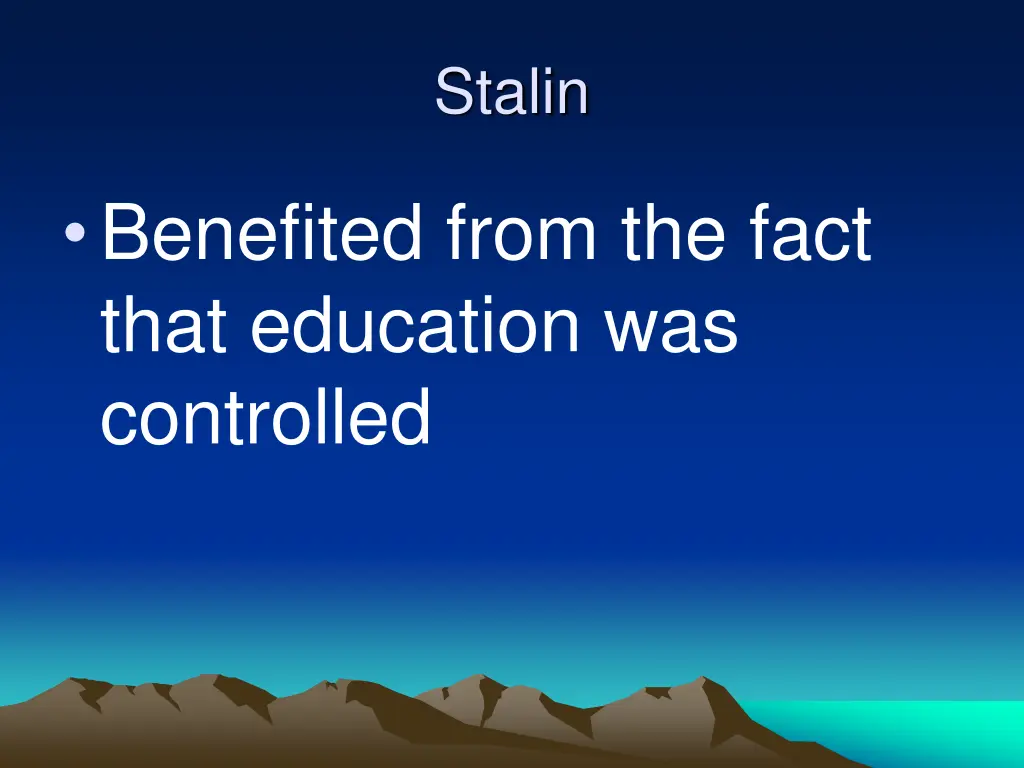 stalin 1