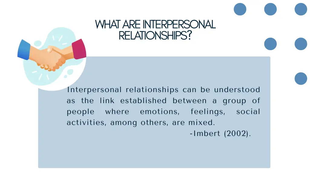 interpersonal relationships can be understood