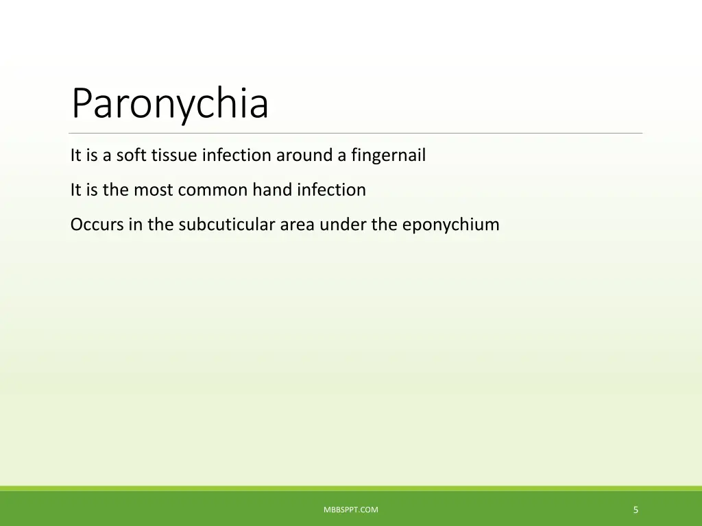 paronychia 1