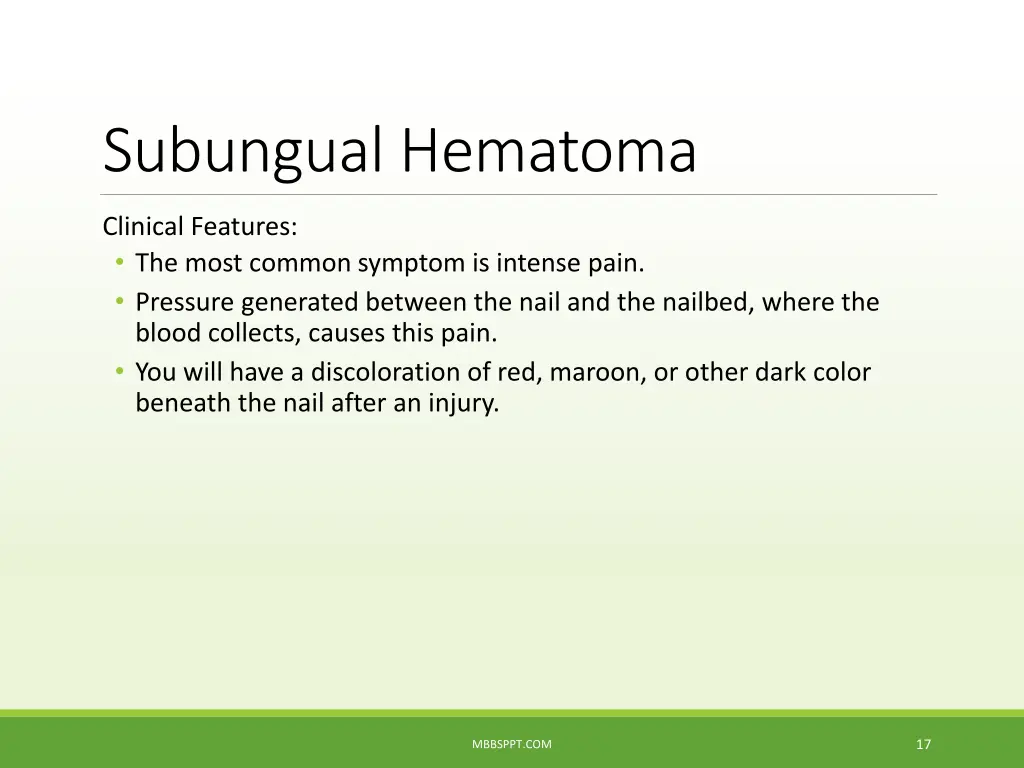 subungual hematoma 2