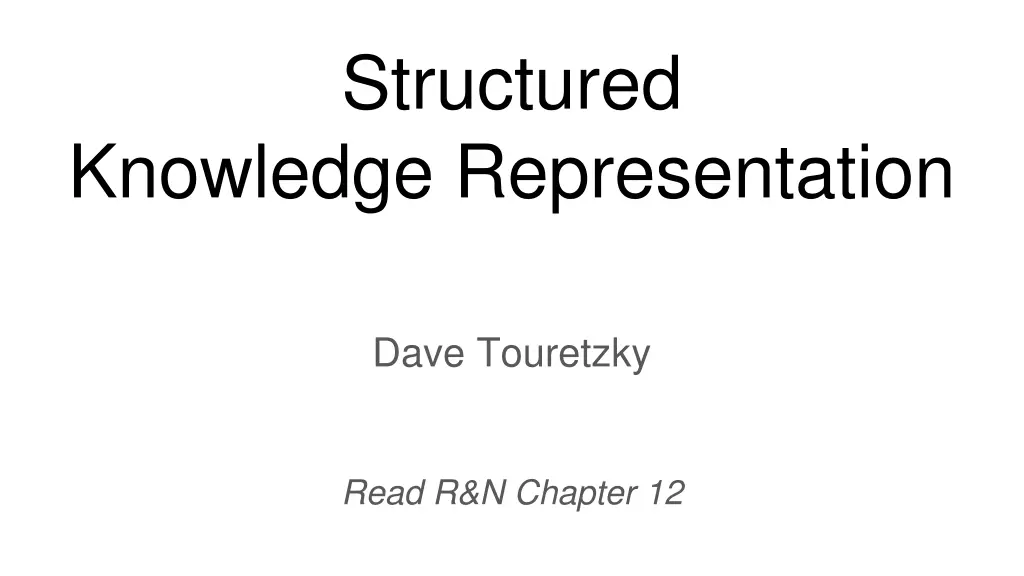 structured