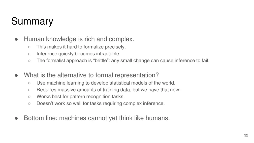 summary