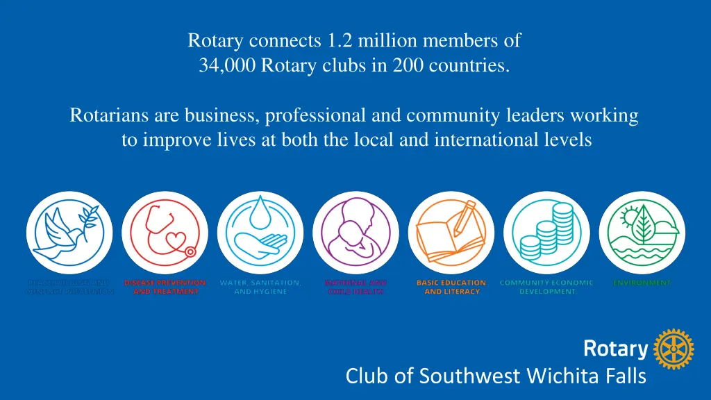 rotary connects 1 2 million members