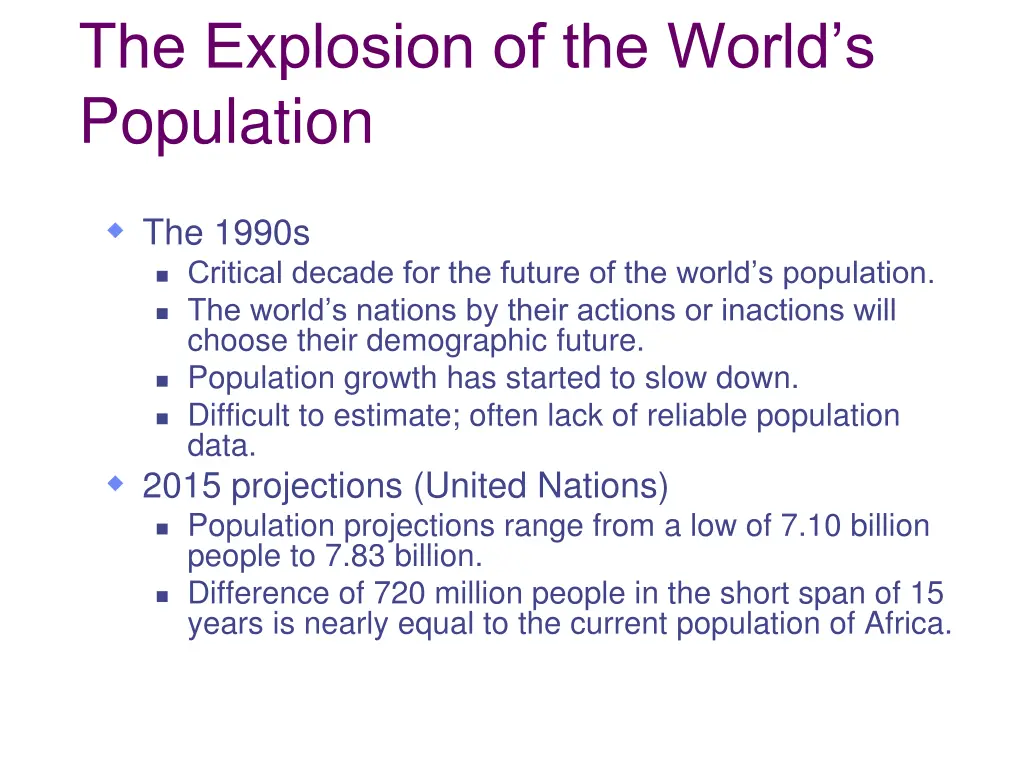 the explosion of the world s population 2