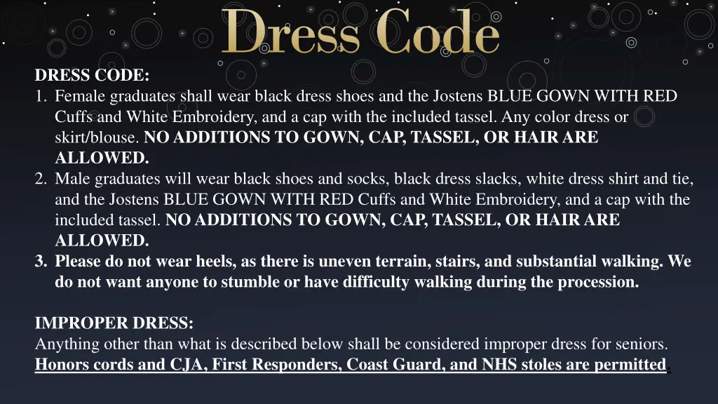 dress code