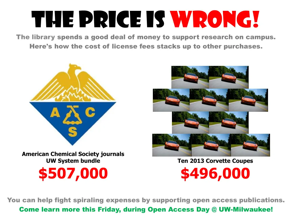 the price is wrong the library spends a good deal 1
