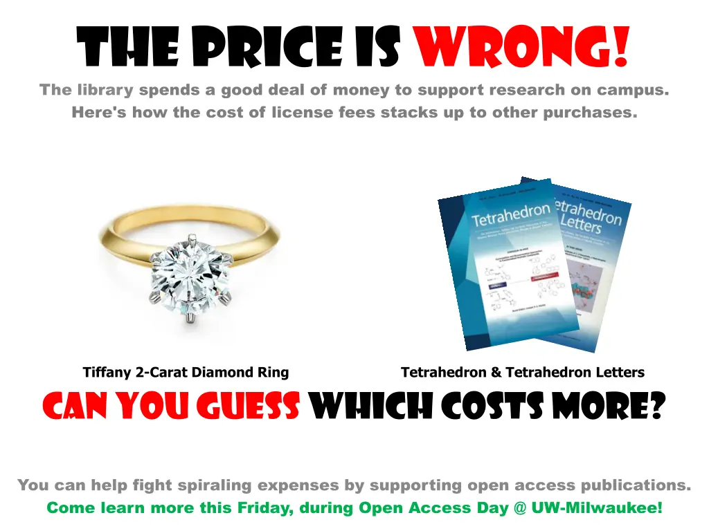 the price is wrong the library spends a good deal 2