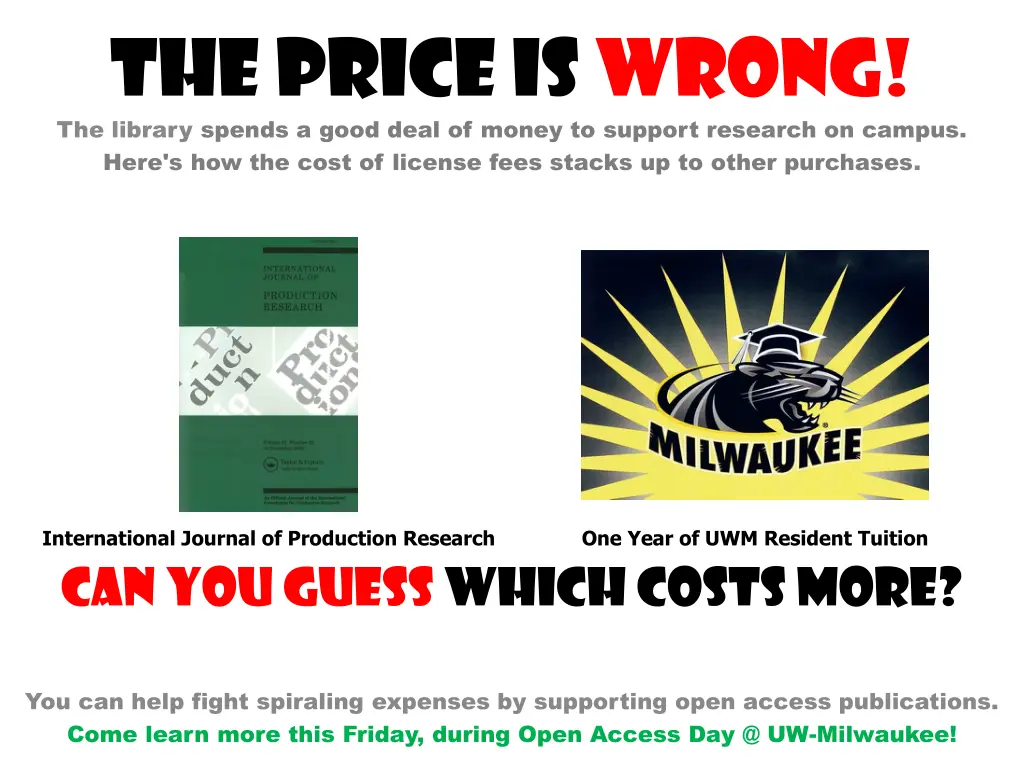 the price is wrong the library spends a good deal 4