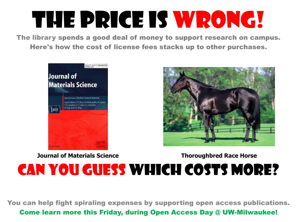 the price is wrong the library spends a good deal 6