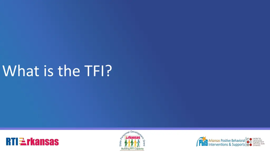 what is the tfi