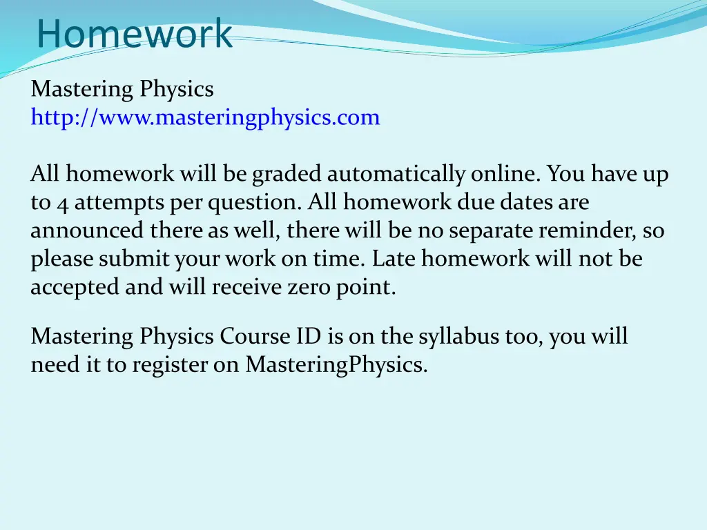homework