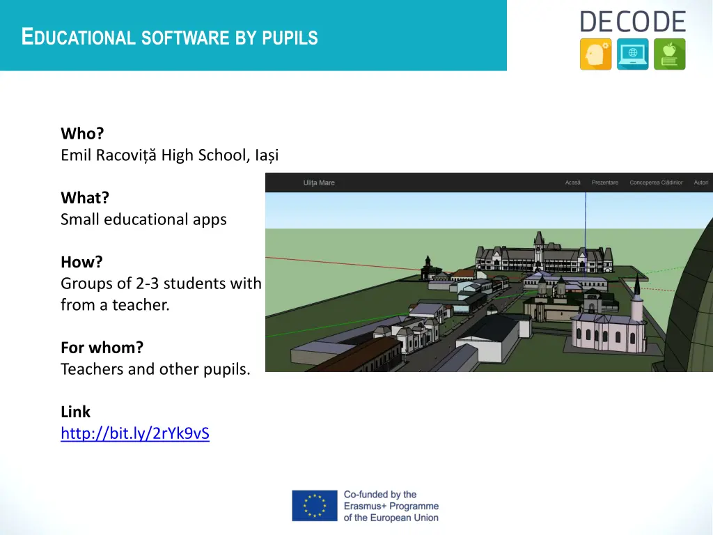 e ducational software by pupils
