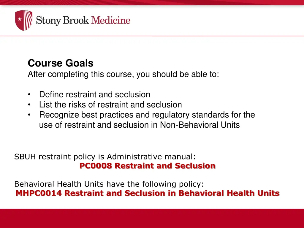 course goals after completing this course