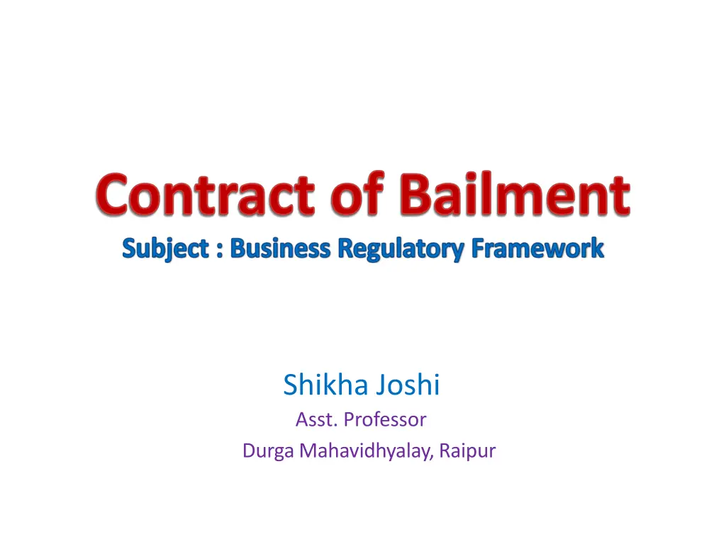 shikha joshi asst professor durga mahavidhyalay