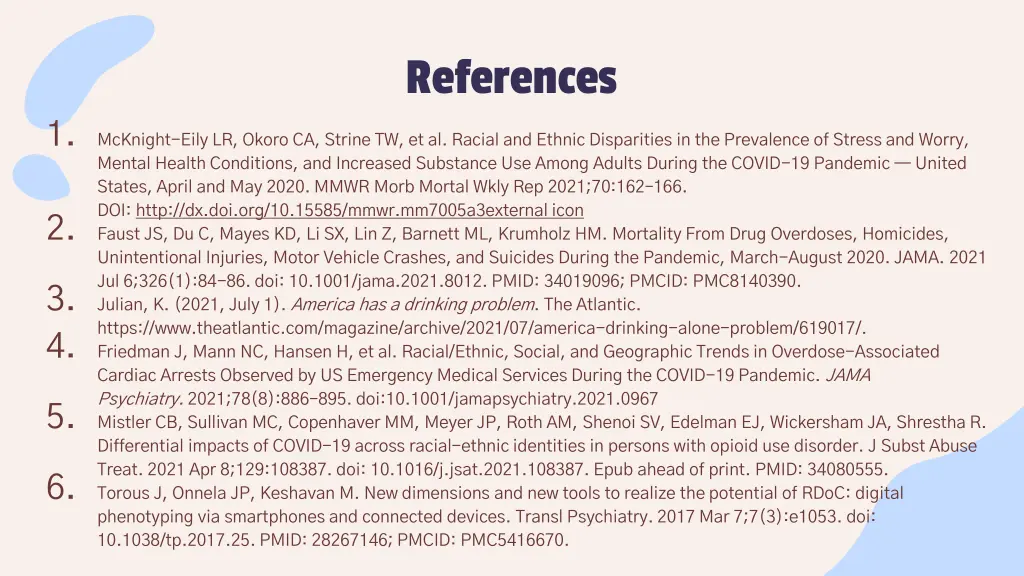 references