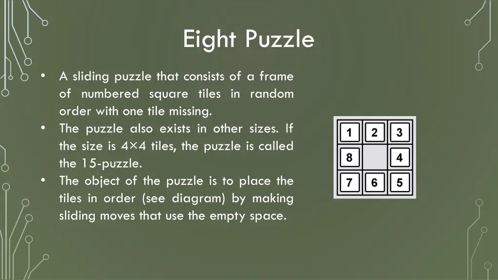 eight puzzle