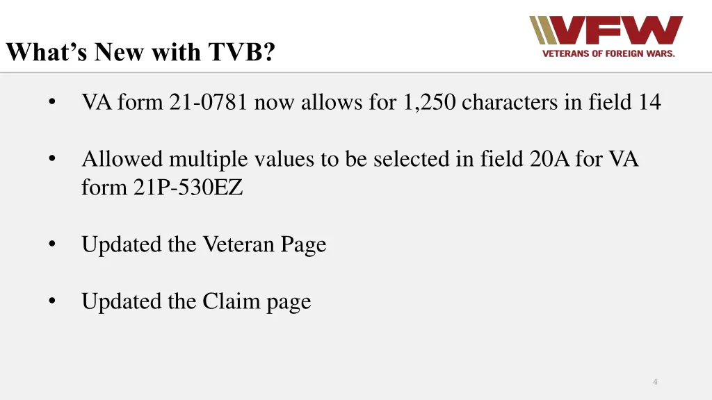 what s new with tvb 1