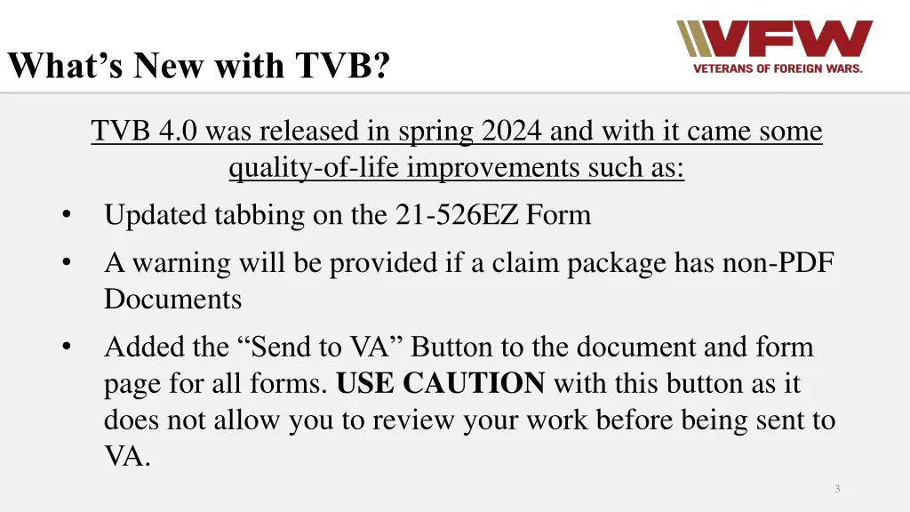 what s new with tvb