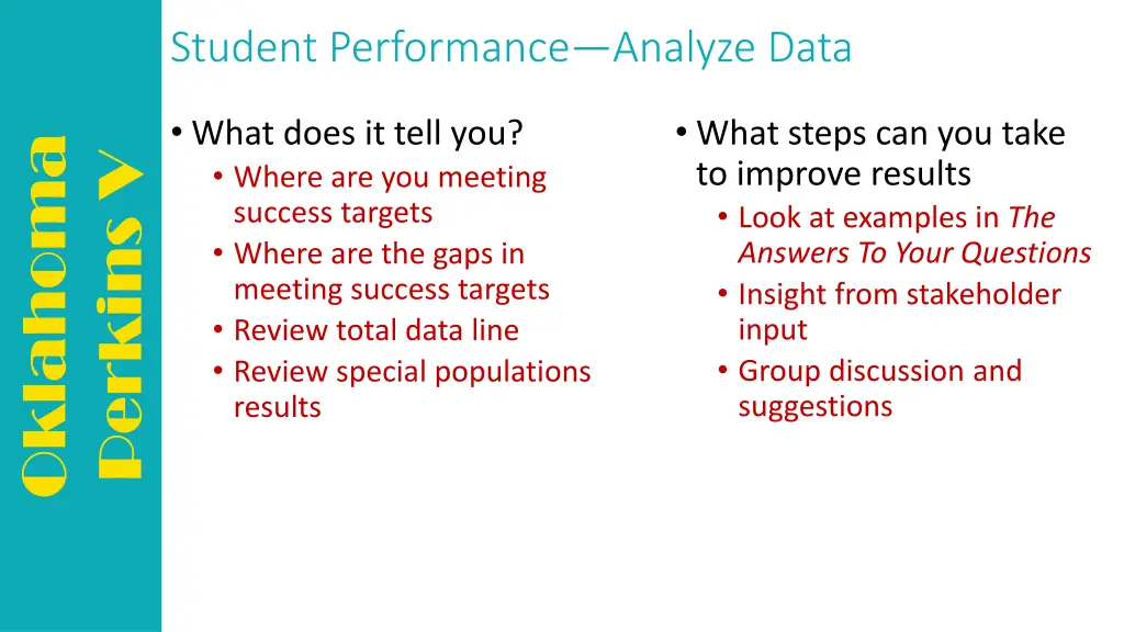 student performance analyze data