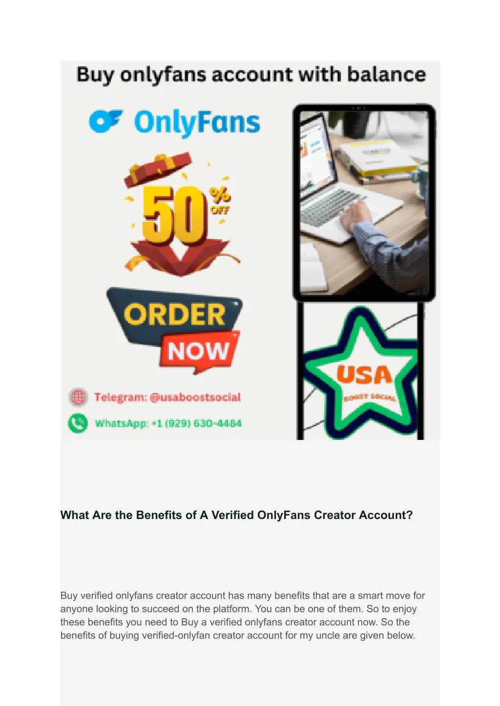 what are the benefits of a verified onlyfans