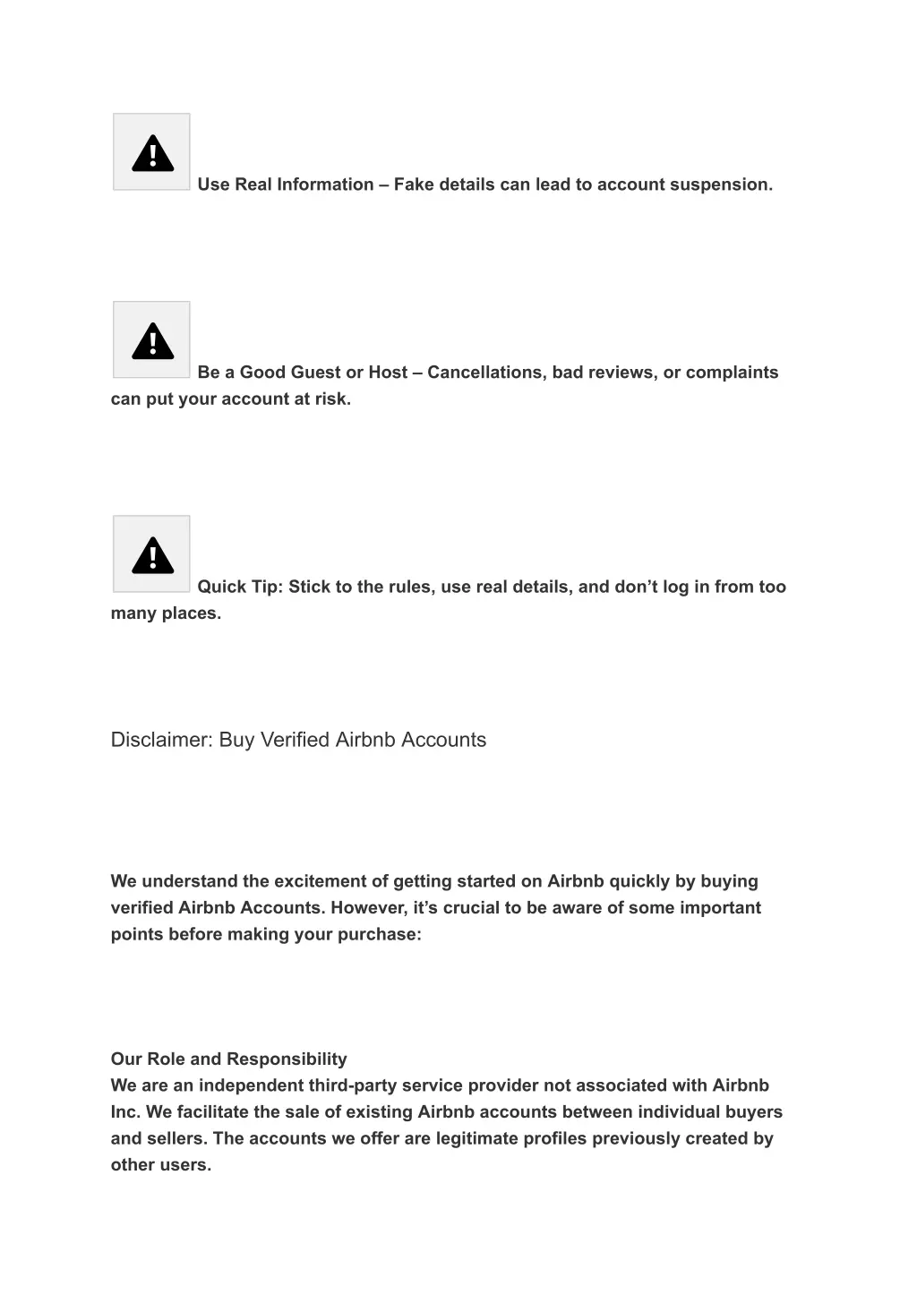 use real information fake details can lead