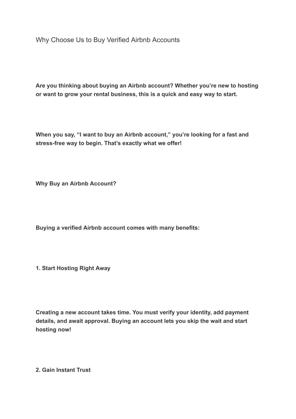 why choose us to buy verified airbnb accounts