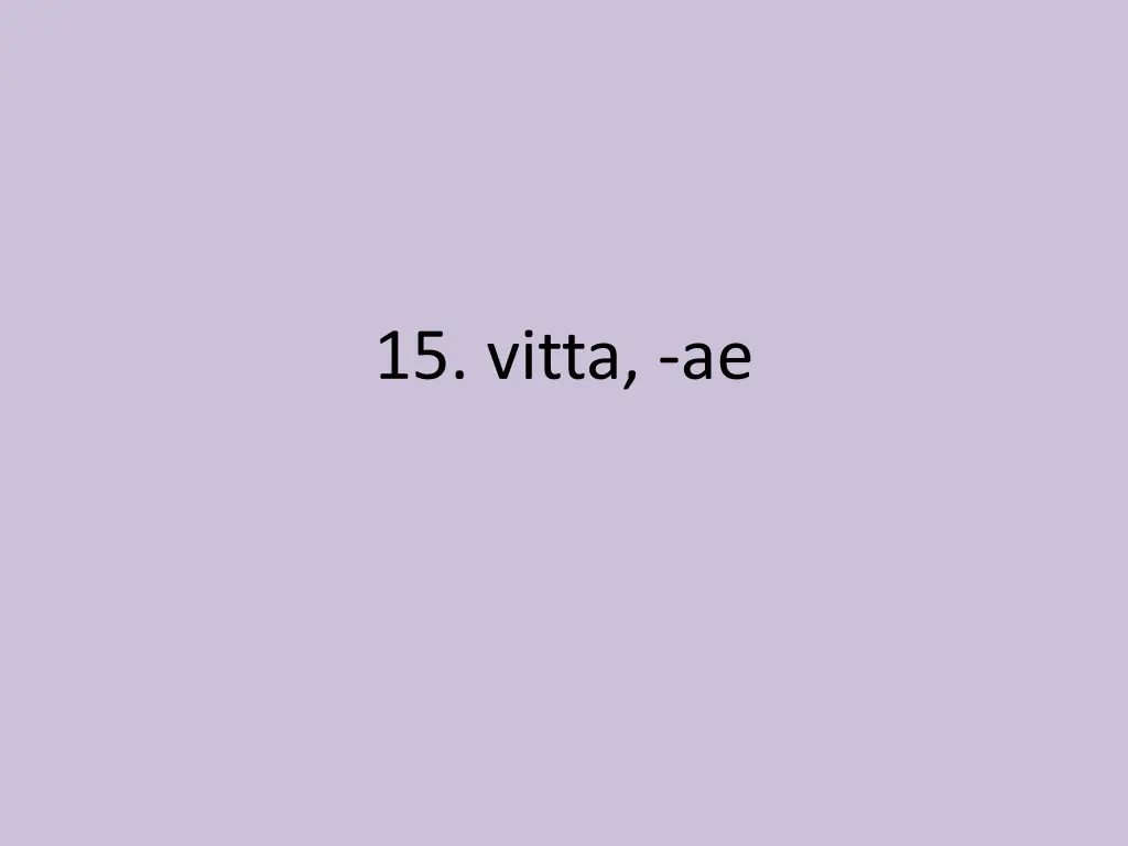 15 vitta ae