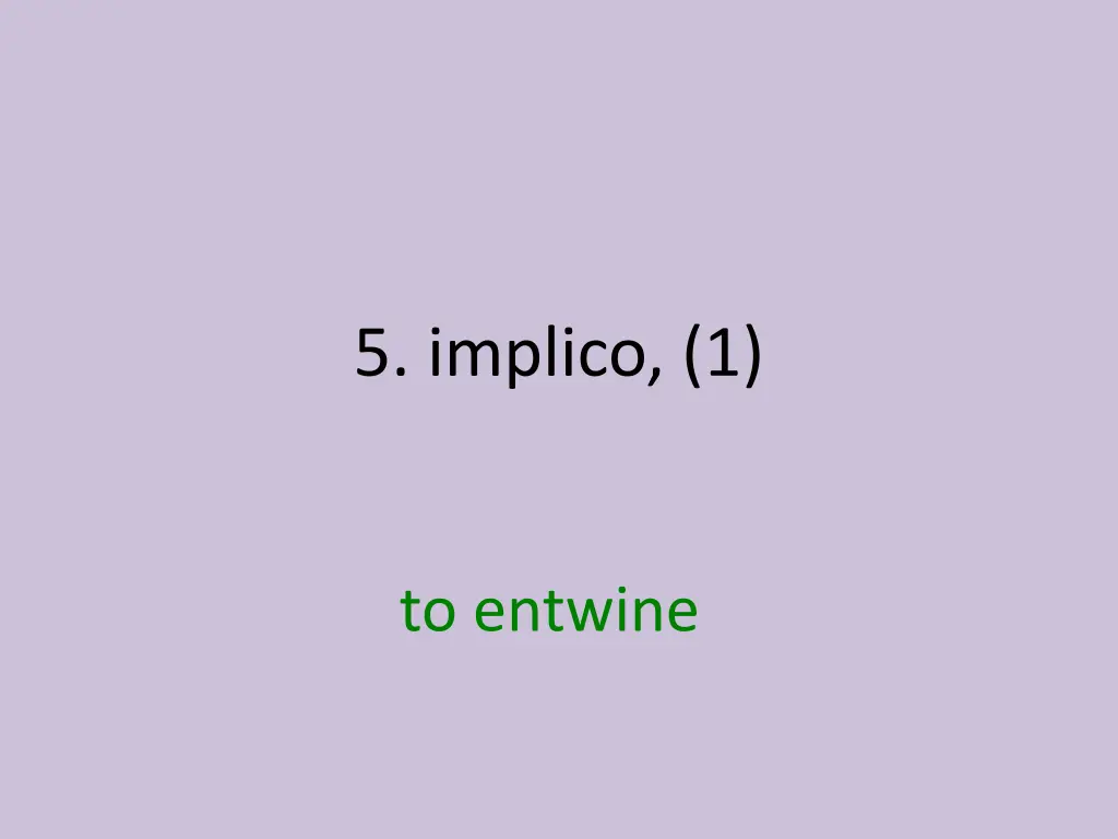 5 implico 1 1