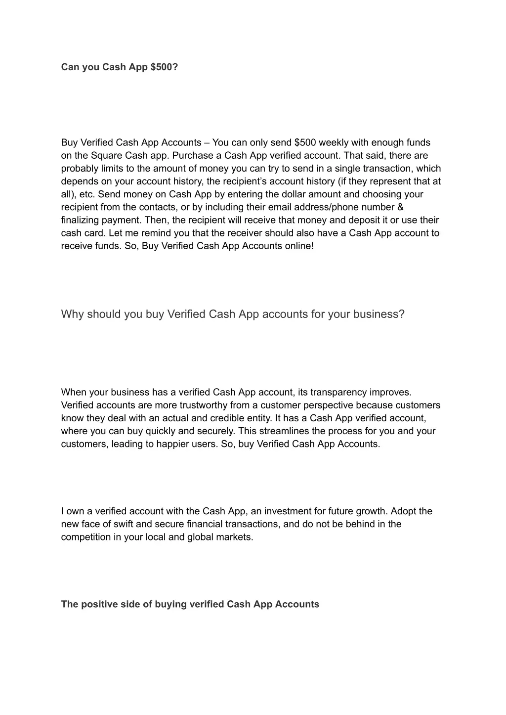 can you cash app 500