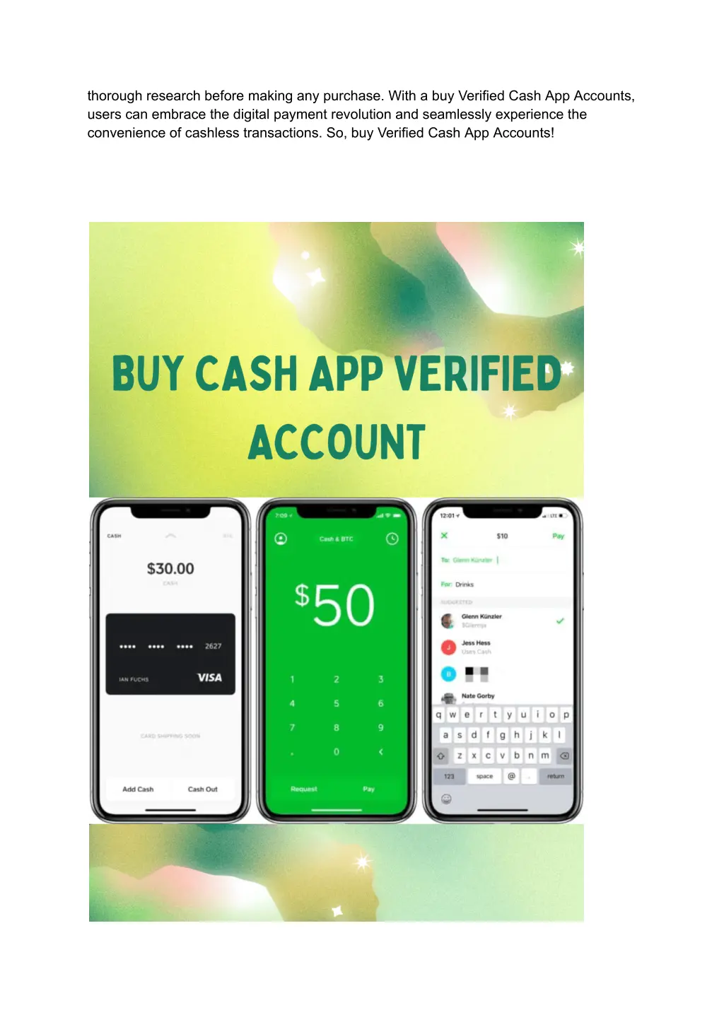 thorough research before making any purchase with