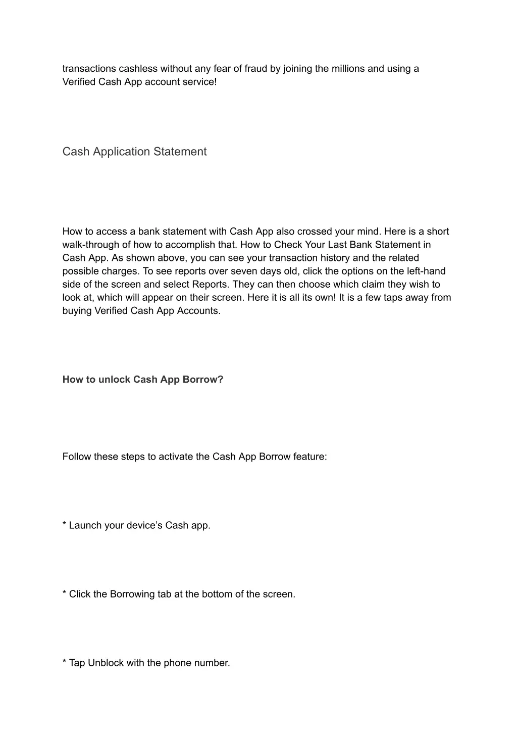 transactions cashless without any fear of fraud