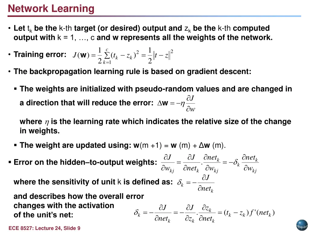 network learning