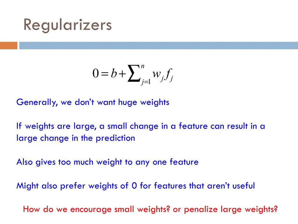 regularizers 1