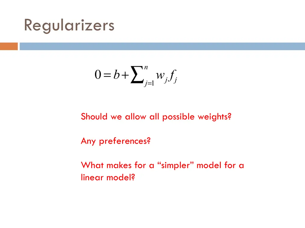 regularizers