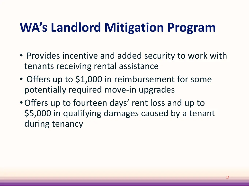 wa s landlord mitigation program