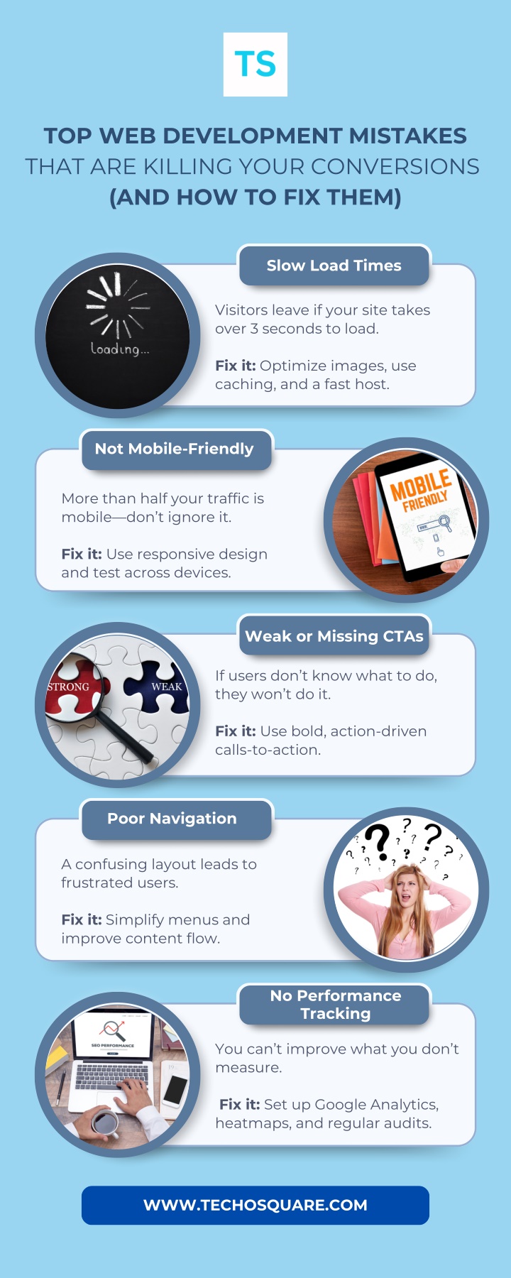 top web development mistakes that are killing