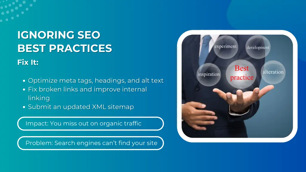 ignoring seo ignoring seo best practices best