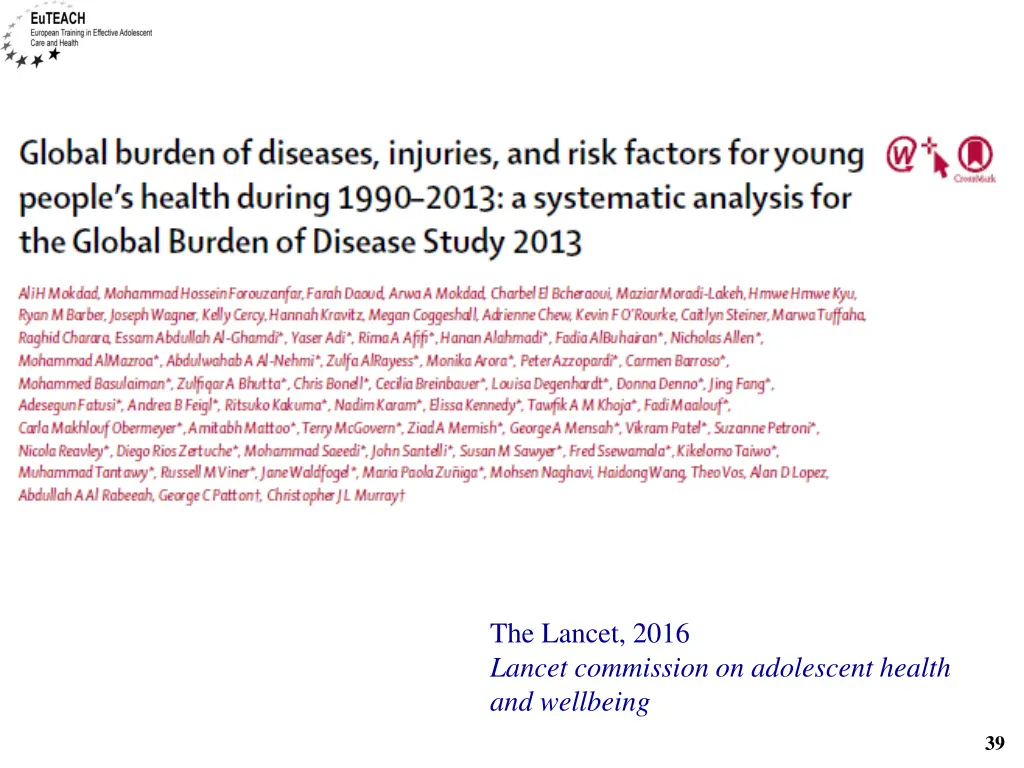 the lancet 2016 lancet commission on adolescent