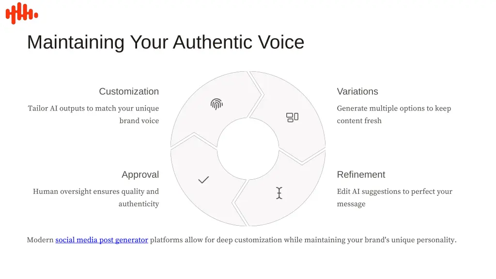 maintaining your authentic voice