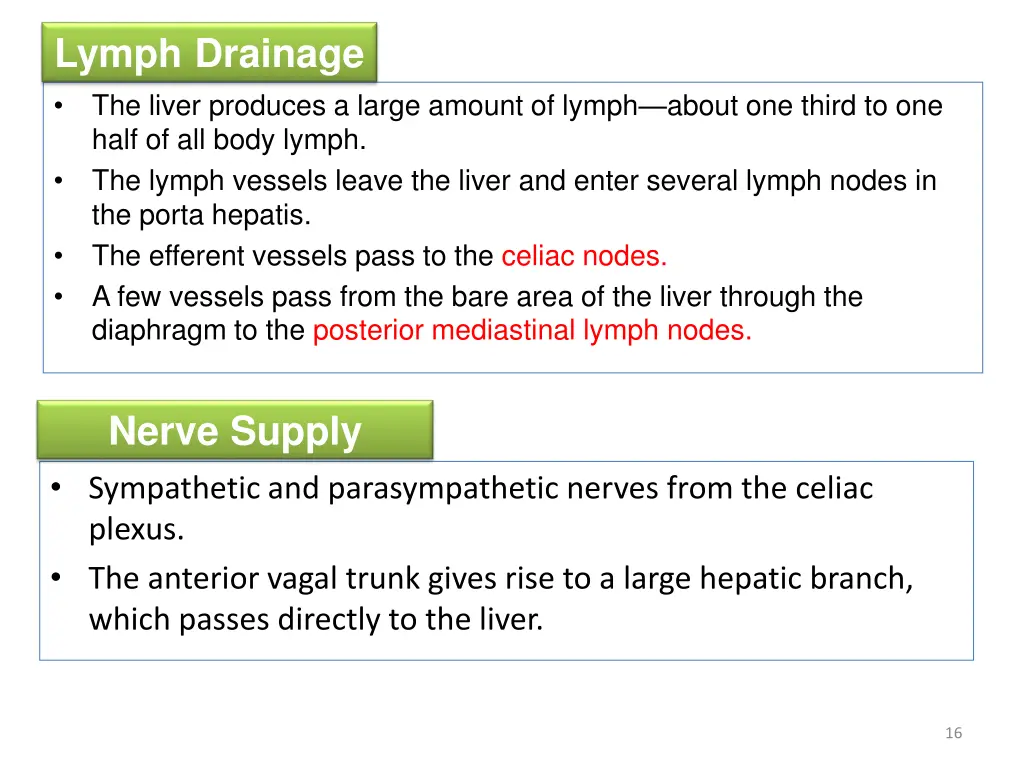 lymph drainage