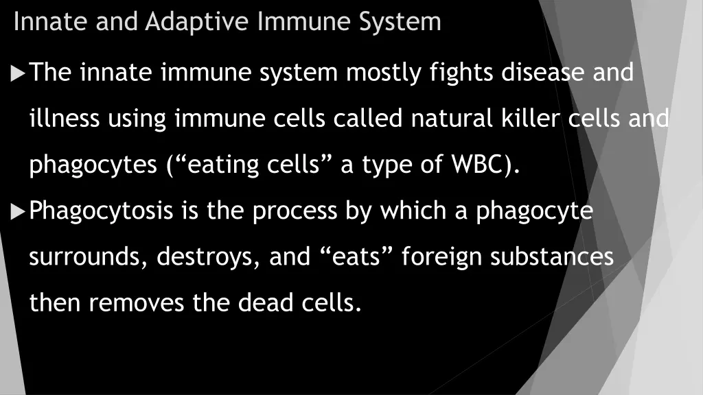 innate and adaptive immune system 1