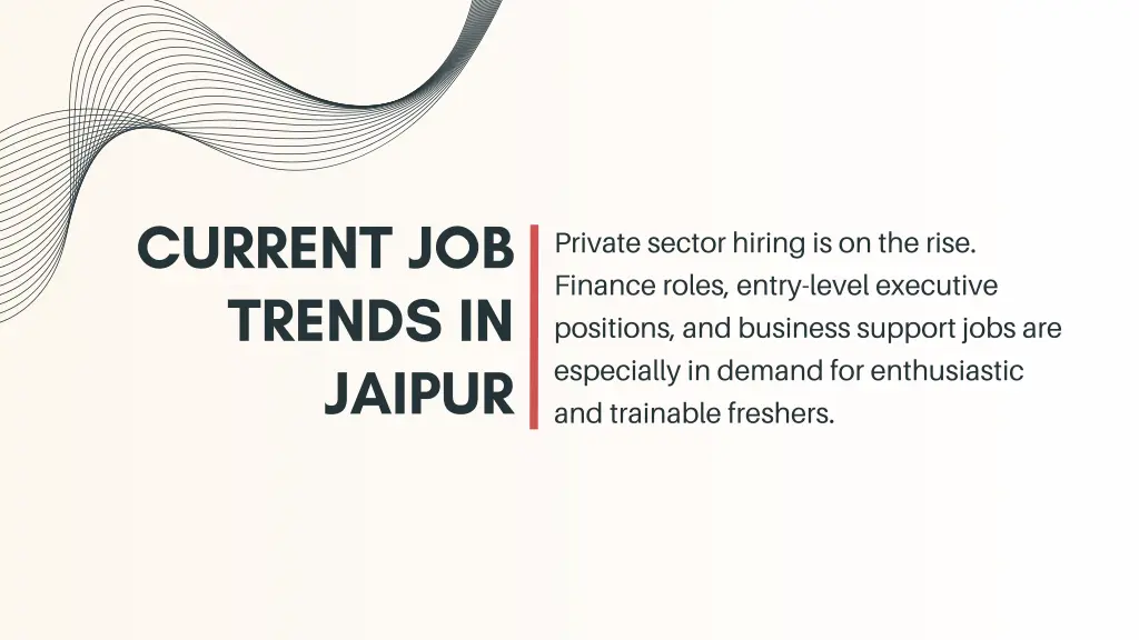 current job trends in jaipur