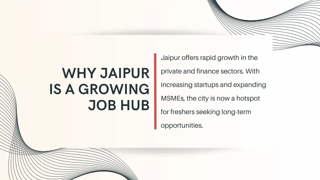 jaipur offers rapid growth in the