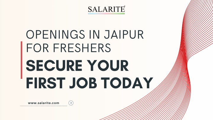 openings in jaipur for freshers secure your first