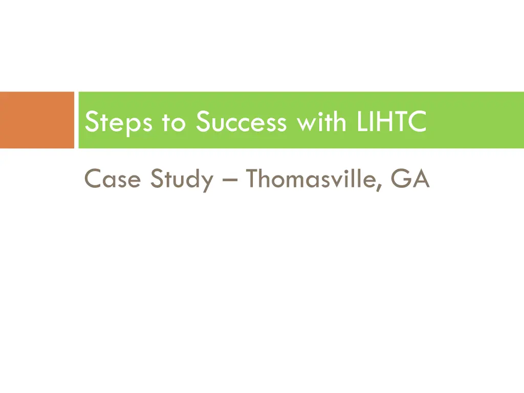 steps to success with lihtc 2