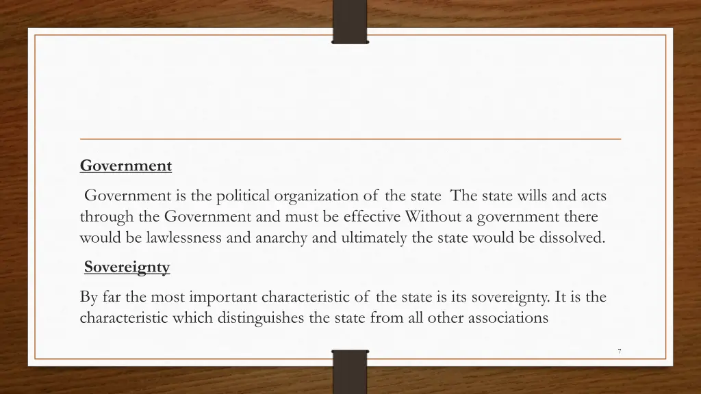 government